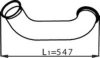 DAF 1610002 Exhaust Pipe